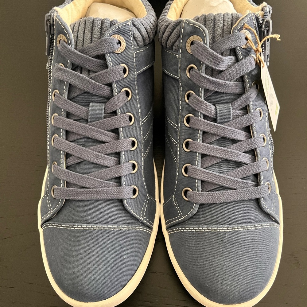 TAOS Startup Sneakers - Indigo Distressed - Picture 7 of 7